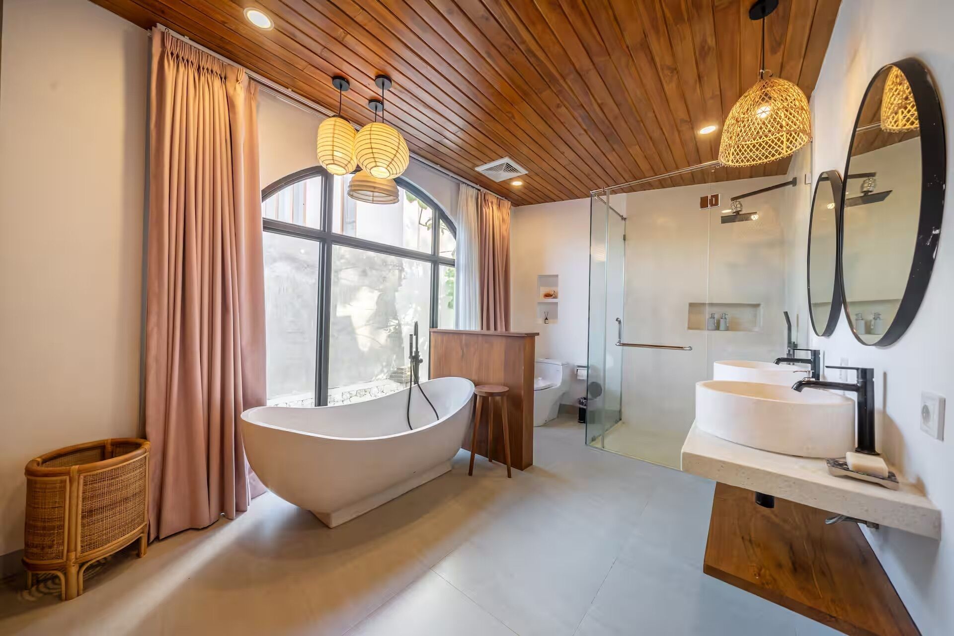Deluxe Villa, 2 Bedrooms, Private Pool | Bathroom | Bathrobes, bidet