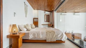 Deluxe Villa, 2 Bedrooms, Private Pool | Egyptian cotton sheets, premium bedding, in-room safe
