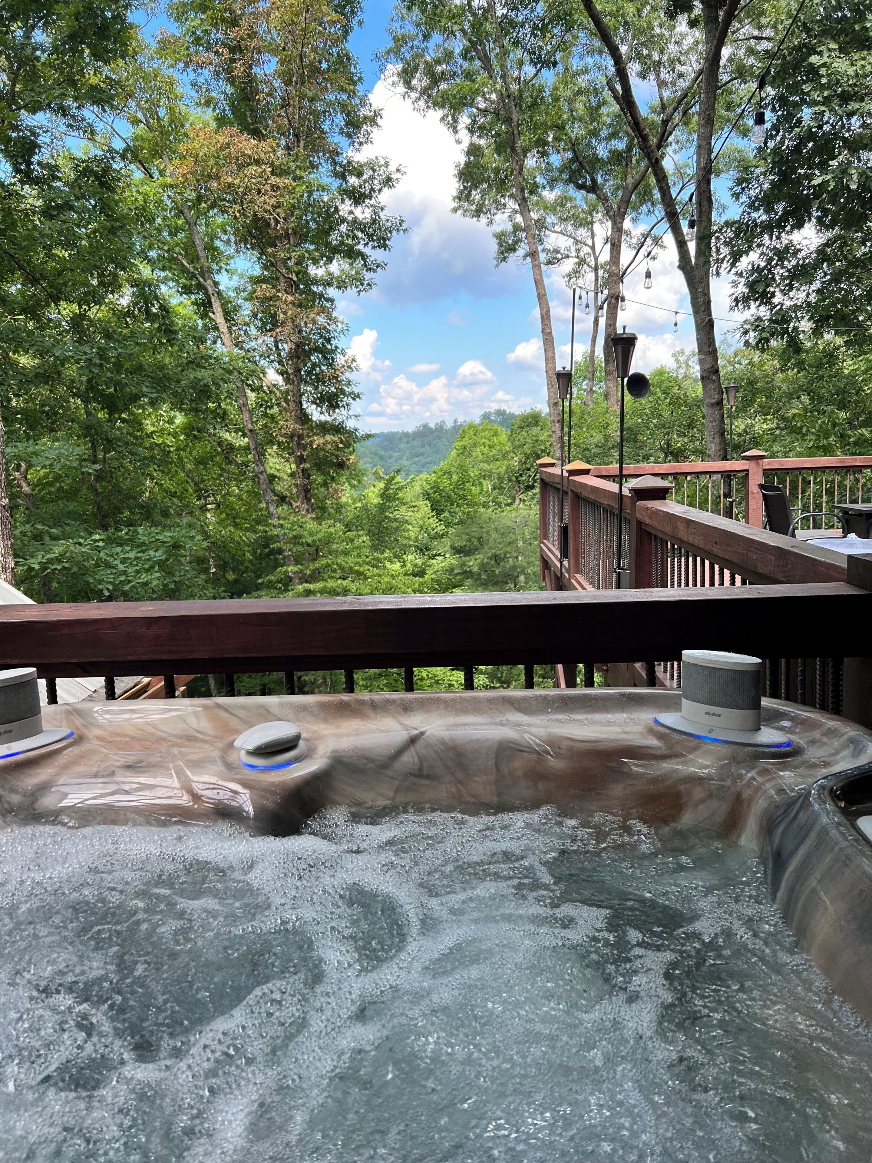 Bain à remous extérieur