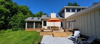 Brand new construction quiet neighborhood fire pit screened porch