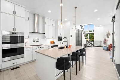 New Listing! Mountain Views | Smart Home | Theater | Rooftop Firepit
