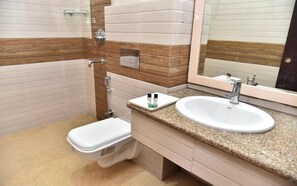Doppia Premium, vista montagna | Bagno