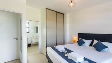 Apartemen Comfort, balkon, pemandangan gunung | Wi-Fi gratis