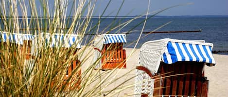Tæt på stranden