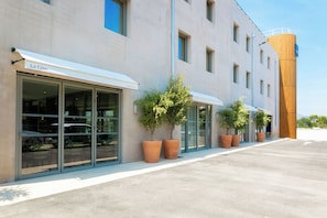 Façade de l’hébergement