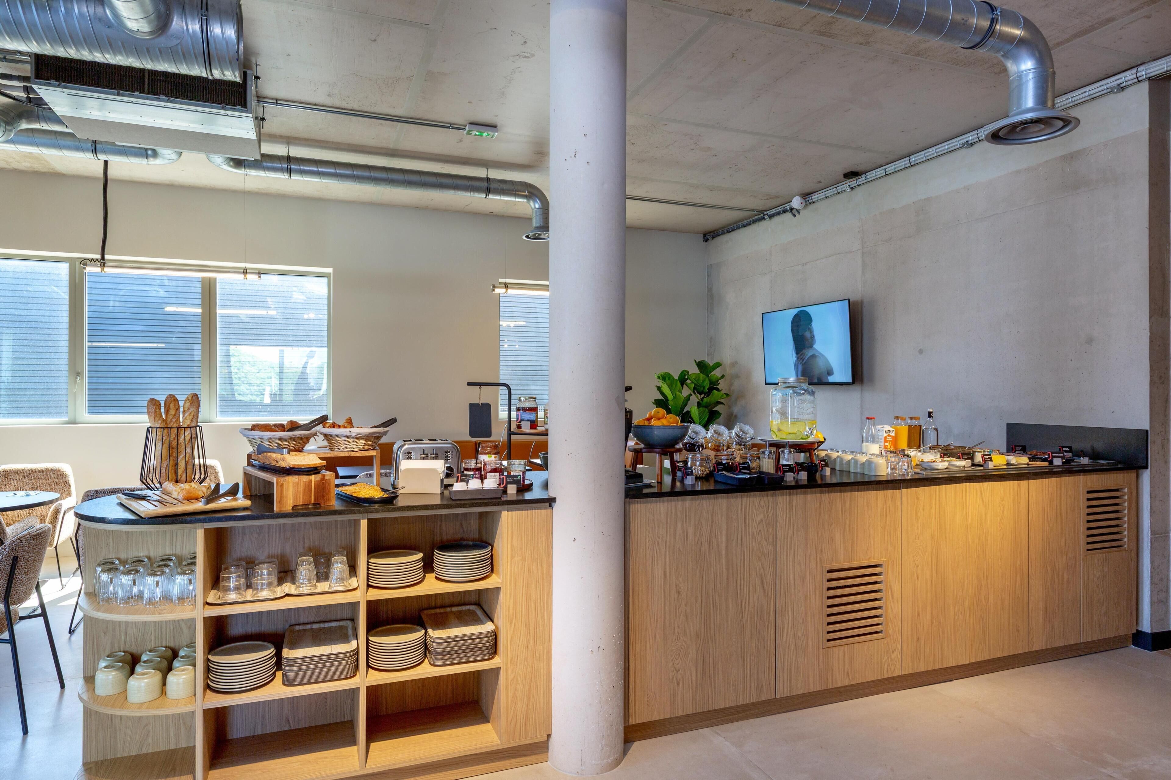 Petit déjeuner buffet servi tous les jours en supplément