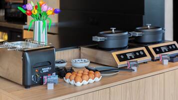 Desayuno estilo bufé