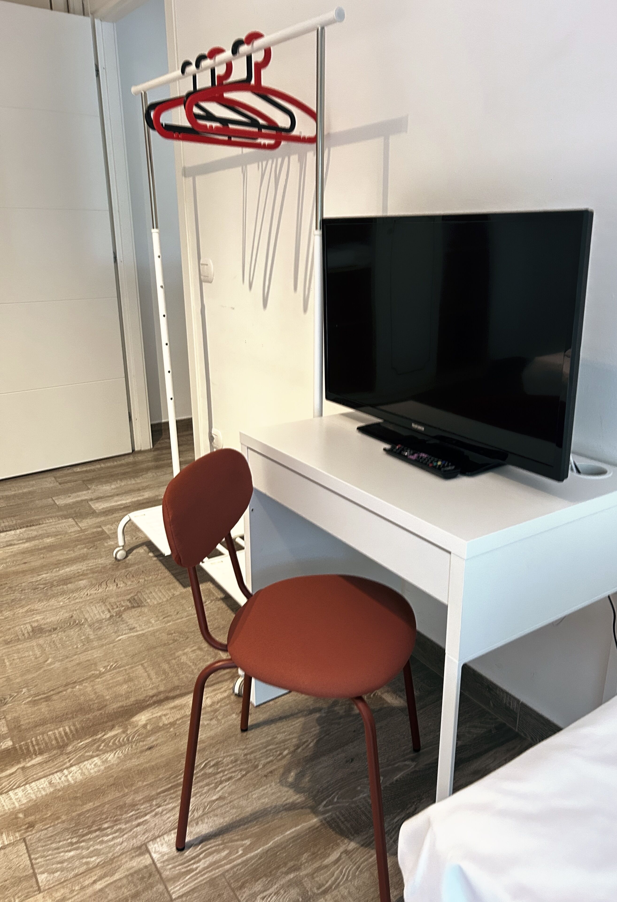 Dobbeltrom – comfort, bakgårdsutsikt | Italienske Frette-laken, sengetøy av topp kvalitet og safe på rommet