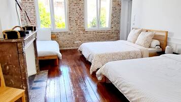 2 slaapkamers, wifi, beddengoed