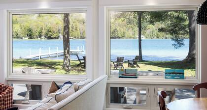 Vacationland Lakefront Cottage, Fisher +Big Glen Lake, Glen Arbor, Sleeping Bear