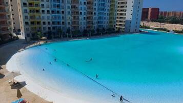 Indoor pool, outdoor pool