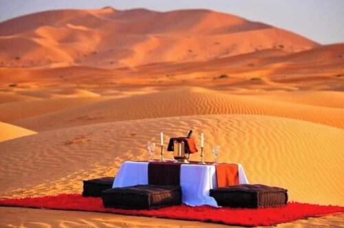 Magic Luxury Desert Camp - Authentic Berber Stay in the Dunes of Merzouga