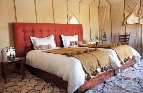Merzouga Luxury Private Tents - Authentic Sahara Camp with Berber Hospitality