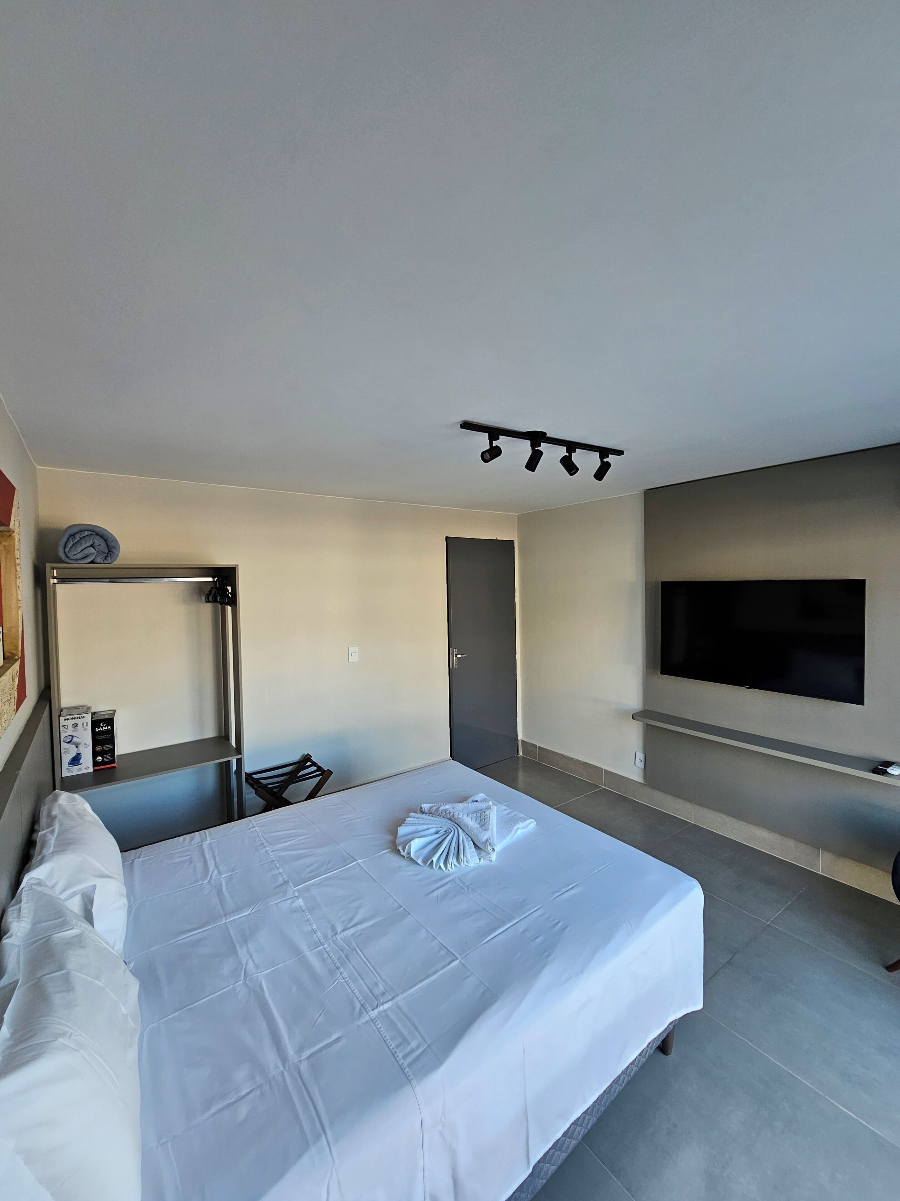Blackout curtains, iron/ironing board, free WiFi