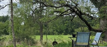 Secluded 1860 Stone House recently remodeled on the Upper Iowa River by Bluffton