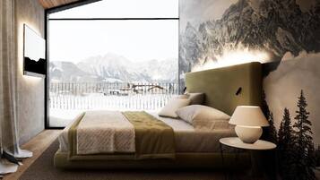 Cribs (surcharge), WiFi (free), bed sheets