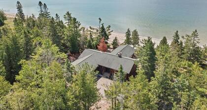 Private Lake Huron Retreat with 200’ of Shoreline, 1.4 Acres & Water Views