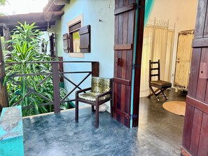 Rumah Comfort, pemandangan halaman | Teras/patio