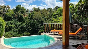 Villa Deluxe, 1 habitación, alberca privada, vista a la colina | Alberca
