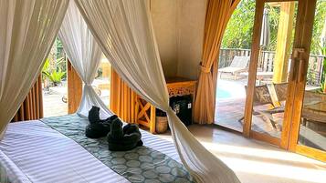 Villa Familiale, 2 chambres, piscine privée, vue colline