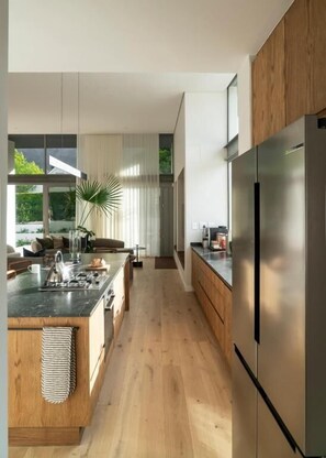Villa, 3 habitaciones, chimenea | Interior