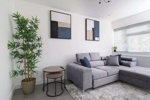 Smart-tv en een kantoor