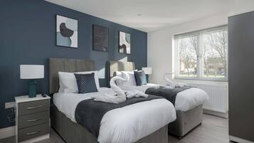 4 chambres, Wi-Fi gratuit, draps fournis