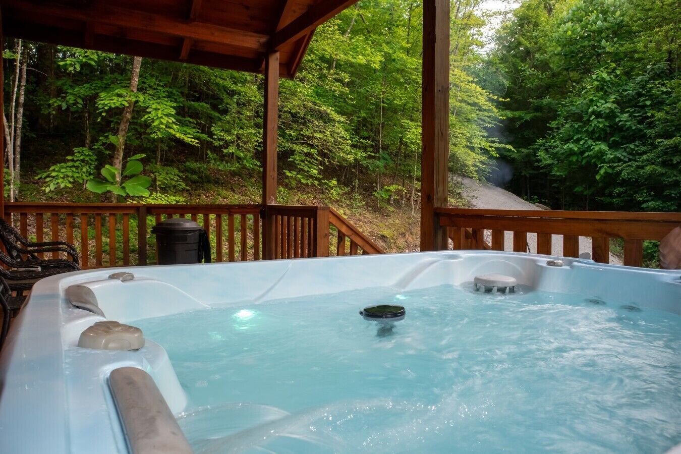 Bain à remous extérieur