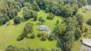Exterior - Modern Farmhouse: 12.5 Acres & 2 Fire Pits (Lothian)
