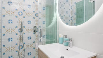 Tente Deluxe, vue mer | Salle de bain