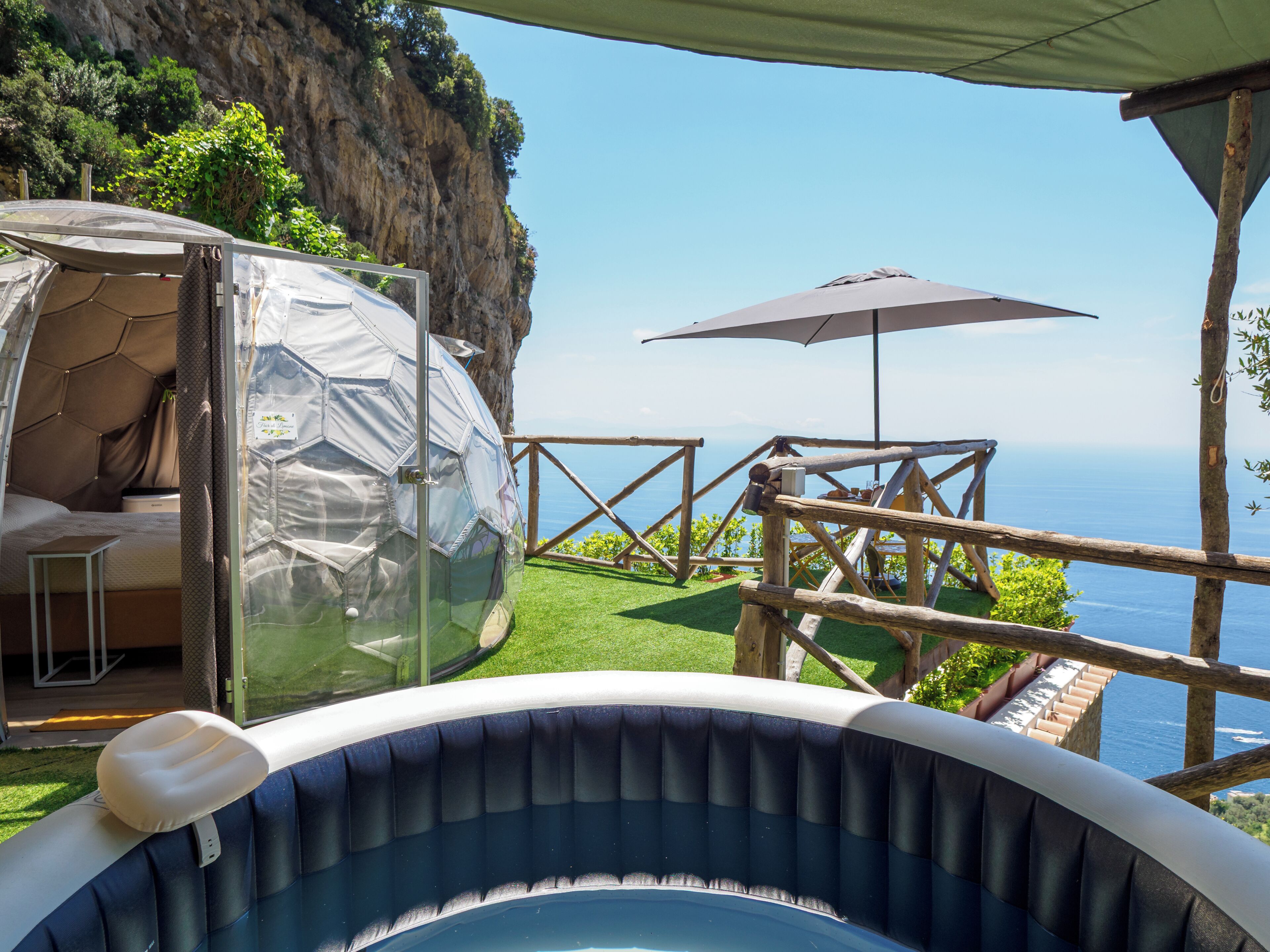 Tenda Deluxe, vista mare | Wi-Fi gratuito