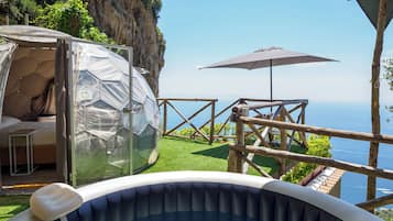 Tenda Deluxe, vista mare | Wi-Fi gratuito
