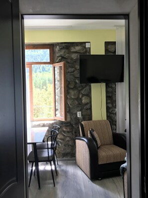 Living area - Guest House Maya (Mestia)