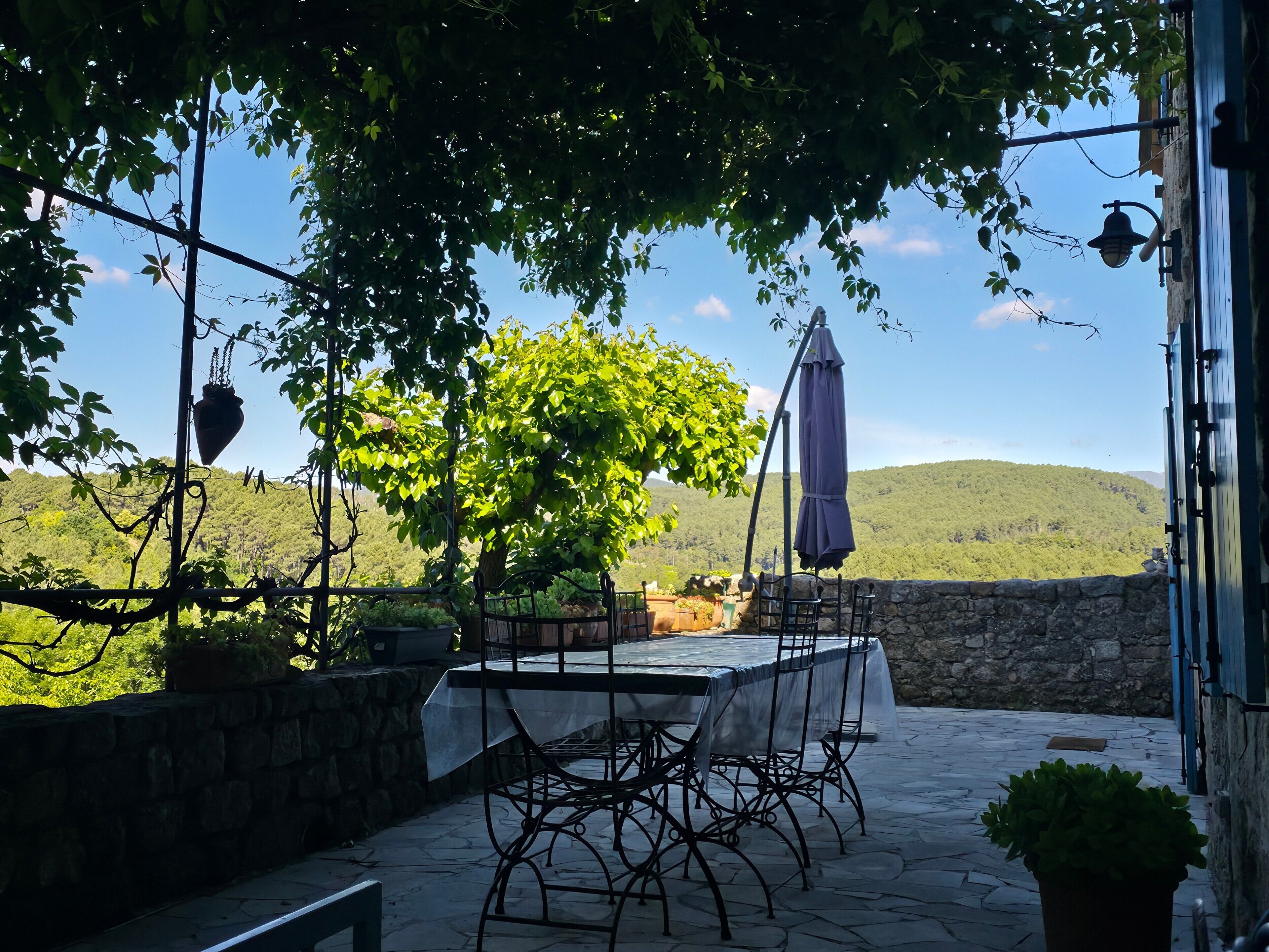 Restauration en plein air