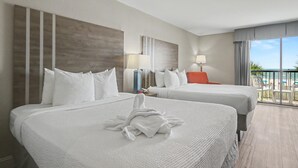 Unclassified image, 5 of 25, button - Oceanfront Two Queen Room + Lazy River & Hot Tub (Myrtle Beach)
