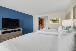 1 bedroom, iron/ironing board, internet, bed sheets - Oceanfront Two Queen Room + Lazy River & Hot Tub (Myrtle Beach)