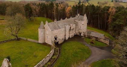 Lovingly restored castle in the Scottish Borders