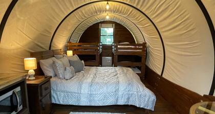 Covered Western Style Wagon at AOK Campground up to 6 persons