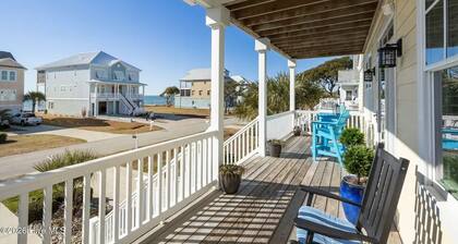 Point of View: 4BR Coastal Gem with Master Deck & Community Beach