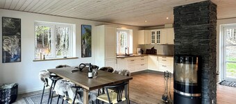 Maison de vacances avec des cerfs sur un terrain naturel de 23 hectares