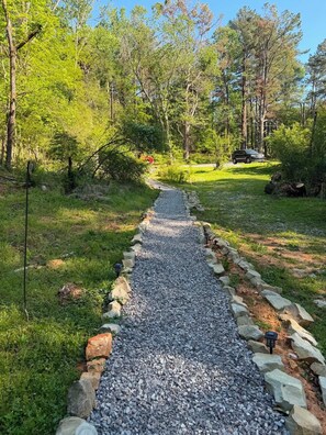 Overnatningsstedets område