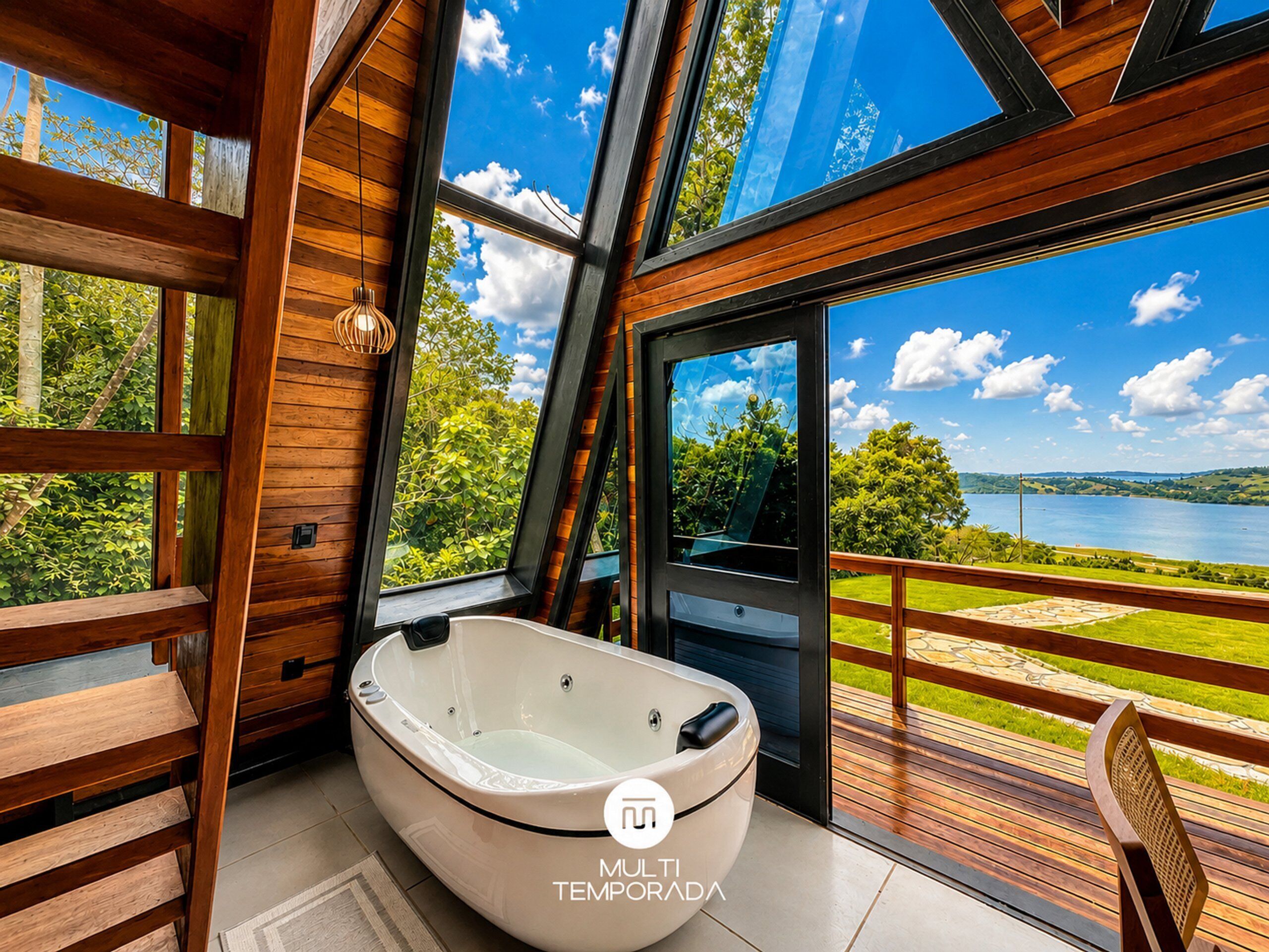 Chalet Lune de Miel | Bain à remous privé