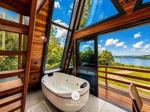Honeymoon Chalet | Private spa tub - Chalés da Lagoa - Imaruí/SC (Imaruí)