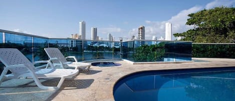 Apartment, 4 Bedrooms, Smoking, Balcony | Pool