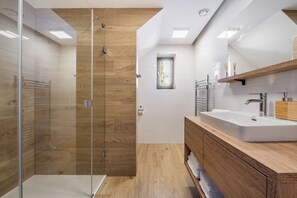 Bathroom - Charming Chalet na Fialce v Albrechticích v Jizerských horách (Albrechtice v Jizerských horách)