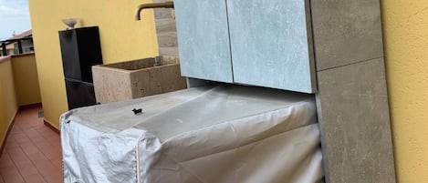 Departamento, 1 habitación, para fumadores, balcón | Baño
