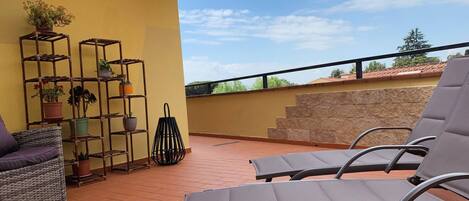 Apartment, 1 Bedroom, Smoking, Balcony | Balcony