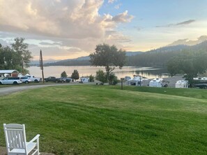 Property grounds - Spacious Two-Story, 3 Bedroom Lakefront Cabin w/ Deck & Stunning Views (Republic)