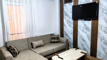 Apartment, Berbilang Katil, Kitchen | Ruang tamu