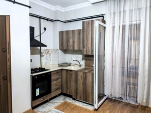 Apartment, Berbilang Katil, Kitchen | Dapur peribadi | Peti sejuk, ketuhar, dapur 